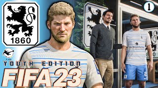 FIFA 23 YOUTH ACADEMY CAREER MODE | TSV 1860 MUNICH | EP1 | A NEW YOUTH ACADEMY SERIES BEGINS