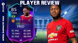 THE TANK! 😱 85 RTTK FRED PLAYER REVIEW! FIFA 22 ULTIMATE TEAM!