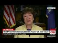 collins to trump don t make policy on twitter