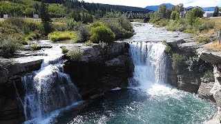 A Nice Place for a Break - Lundbreck Falls Provincial Recreation Area, Alberta