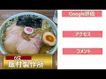 茨城県つくば市の絶品ラーメン店ランキング！！ベスト２０！！