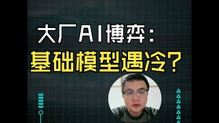 大厂 AI 博弈：基础模型遇冷，应用创新能否开启新纪元？大模型应用 卢菁博士 北京大学博士后 速通人工智能，零基础转型AI #人工智能 #分享