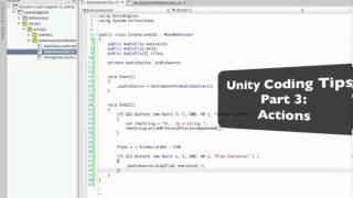 Unity Coding Tips Part 3: Actions
