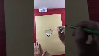 How To Draw 3D Hole Illusion - 3D Trick Art On Paper | 3D Drawing Hole Easy | 3D Drawing #3D_Drawing
