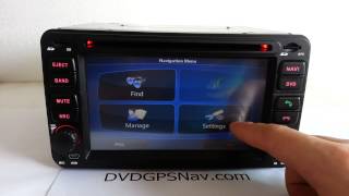 Double Din Suzuki Jimny DVD Radio Jimny Navigation DVD GPS Touch screen unit