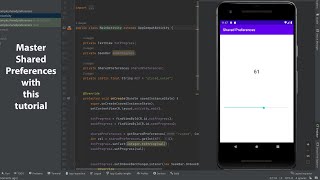 How to use shared preferences practically in android project. #appdevelopment #android #apps