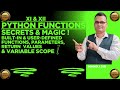 Python Functions Full Course Learn with Practical Parameters & Return Values, Arguments, Scope