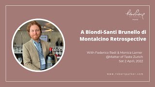 A Biondi-Santi Brunello di Montalcino Retrospective Masterclass with Monica Larner & Federico Radi
