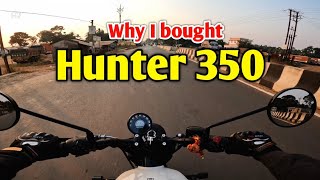 Royal Enfield Hunter 350 E20 2025 Ride Review | Baught this instead of KTM Duke 200 or Honda CB300F?