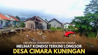 Suasana Pedesaan dari Desa Cibeureum sampai Desa Cimara dan Melihat Kondisi Longsor Dusun Purwasari