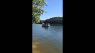 1975 Steury Houseboat T523HB 2014 video