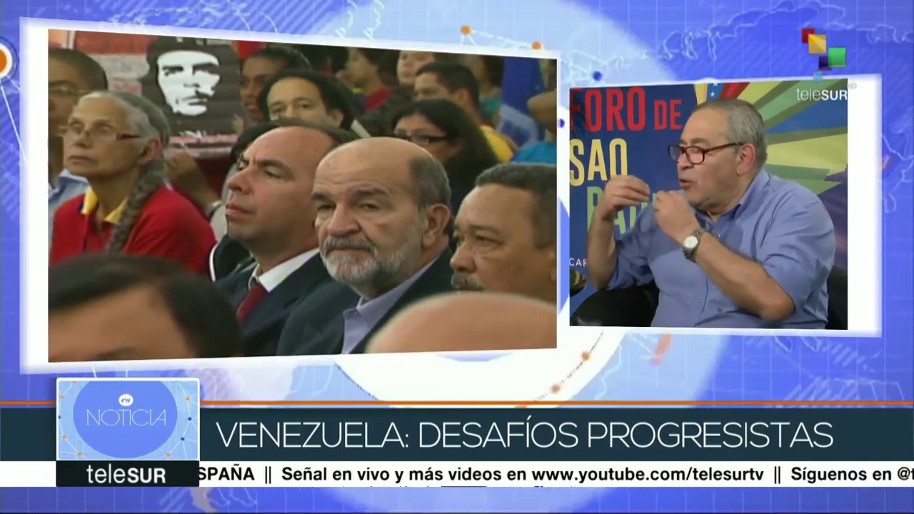 Demetrio Hernández - Telesur - La Derecha No Puede Democratizar Ninguna ...