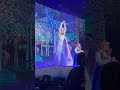 Elsa makes it snow in Disney #disney #shorts #fy