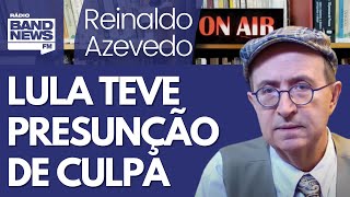 Reinaldo – Lula e a presunção de inocência para golpista. E o próprio Lula? Teve esse direito? Não!