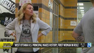 Former student becomes 1st female principal at West Ottawa HS