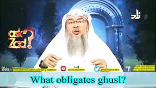 When is it Mandatory for a person to make Ghusl? - Sheikh Assim Al Hakeem