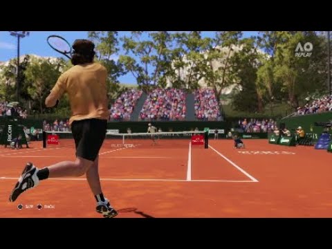 S. Tsitsipas Vs B. Bonzi [ATP 23] | AO Tennis 2 Gameplay #aotennis222 # ...