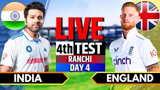 India vs England 4th Test | India vs England Live | IND vs ENG Live Score & Commentary, Last 55 Over