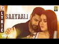 Adanga Maru - Saayaali Lyric (Tamil) | Jayam Ravi, Raashi Khanna | Sam CS