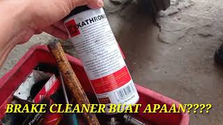 CARA PERIKSA DAN BERSIHKAN REM PAKAI BRAKE CLEANER