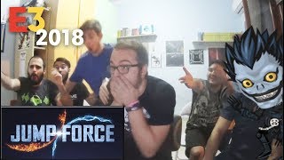 Jump Force LIVE Reaction - E3 2018 MICROSOFT