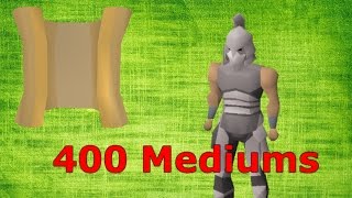 400 Medium Clue Scrolls COMPLETED - Iron man (Osrs)