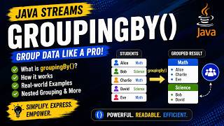Java Stream groupingBy() Explained | Group Data Like a Pro