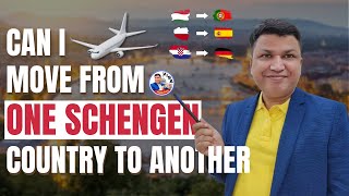 How to Move from one Schengen Country to another? Poland to Portugal/Hungary to Germany?