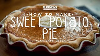 How to Make Sweet Potato Pie - Harmons