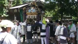 2012年　鎌倉蛭子神社例大祭神輿渡御（発輿）