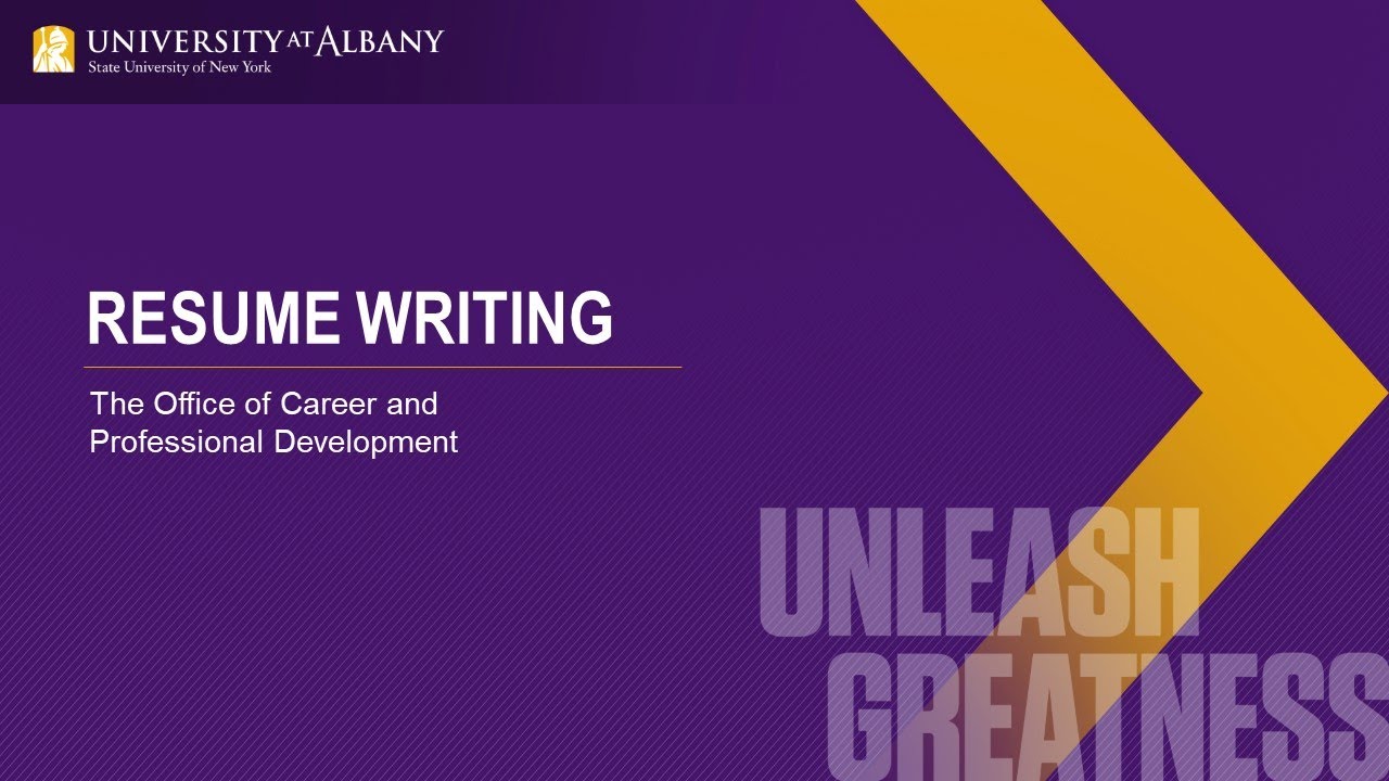 Resume Writing Youtube
