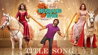 Mere Husband Ki Biwi - Title Song | Arjun, Rakul, Bhumi | Mudassar | New Hindi Songs 2025