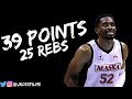 Mike Harris 39 Points / 25 Rebs Full Highlights vs. Rain Or Shine | (10/3/2018)