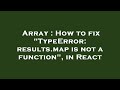 Array : How to fix 