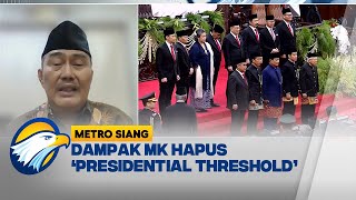 MK Hapus Ketentuan 'Presidential Threshold' 20%, Apa Dampaknya? -