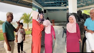 Uwais ikut atok jumpa adik Miza senyuman sebiji mcm arwah Siti Sarah,terubat rindu dekat arwah