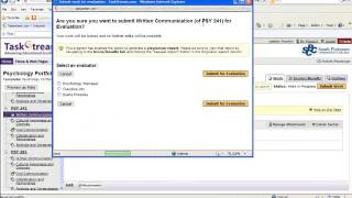 TaskStream Submitting an Assignment Tutorial
