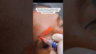 Eyebrow Microblading Correction Of Bad Eyebrows Microblading Eyebrowtattoo Correction
