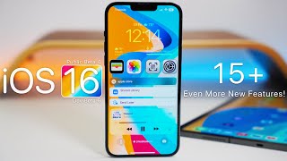 iOS 16 Beta 6 and Public Beta 4 - 15+ More Features and Changes!