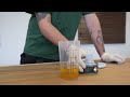 how to oil your wooden suar table with the oil plus 2c with a spatula rubio monocoat