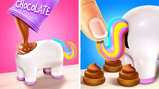 Chocolate Unicorn Candy 😋💖 Fun Gadgets and Hacks