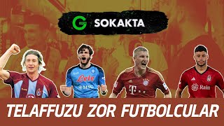 Telaffuzu Zor Futbolcular | Challenge - Gurmespor Sokakta