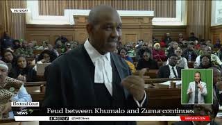 Judgment reserved in the matter between expelled founder of MK Jabulani Khumalo, Zuma