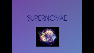 #25 Supernovae