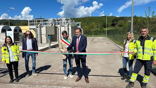 Inaugurazione depuratore Ambra