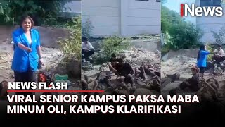 Viral Senior Kampus Paksa Maba Minum Oli, Kampus Klarifikasi