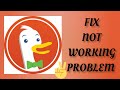 Fix DuckDuckGo App Not working(Not open) Problem|| TECH SOLUTIONS BAR