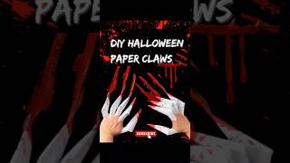 how to make paper claws halloween paper nails origami#paper claws #make #halloween