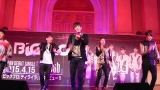 20150419　BIGFLO　日本デビューイベント　お台場１部　BAD　MAMA　JAMA