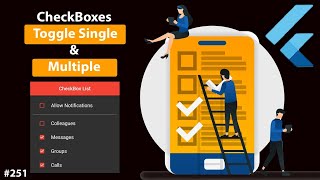 Flutter Tutorial - CheckBox List & CheckBox Group - Toggle Single & Multiple